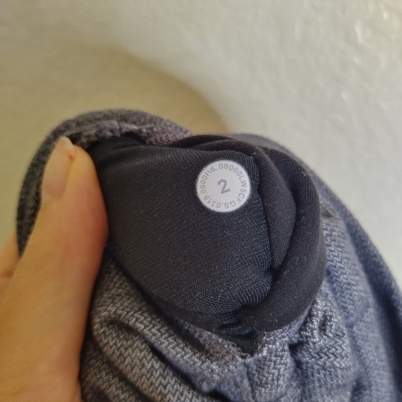 Lululemon Align Pant II 25" Mini Heathered Herringbone NULU Womens Leggings Sz 2 - Picture 10 of 10